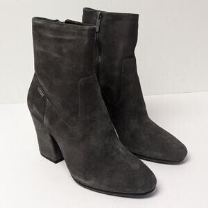 Kenneth Cole New York Merrick Goretex Heeled Ankle Boots, Asphalt, Womens 7 M